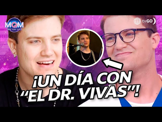 Mande Quien Mande: Pasamos un día con Mathías Spitzer, el "Dr. Vivas" de "AFHS" (HOY)