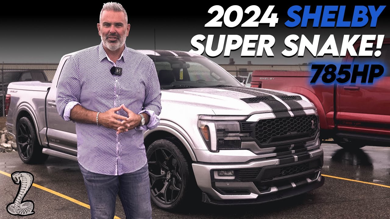 2024 Shelby Super Snake F-150 in ICONIC SILVER! (785HP)