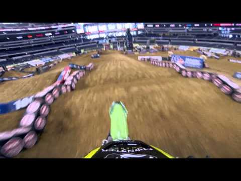 GoPro HD: Ryan Villopoto Arlington SX Practice - 2013 Monster Energy Supercross 