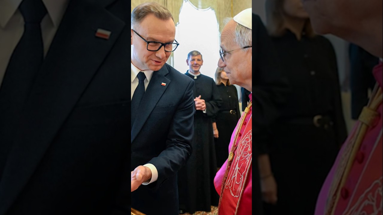 Kulisy spotkania Prezydenta Dudy z Papieżem Leonem XIV