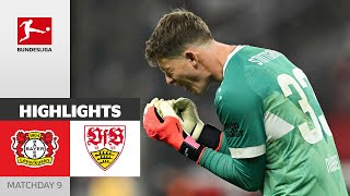 Nübel Unbeatable | Bayer 04 Leverkusen — VfB Stuttgart | Highlights | MD9 – Bundesliga 2024/25