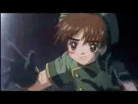 sakura card captor tiernos momentos de sakura y shaoran en la carta sellada