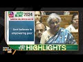 Budget 2024 | FM Nirmala Sitharaman: Women Empowerment has gained momentum in the last 10 years  - 01:53 min - News - Video