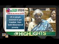 Budget 2024 | FM Nirmala Sitharaman: Women Empowerment has gained momentum in the last 10 years