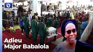Family, Friends Bid Farewell To Late Major Princess Grace Adebisi Babalola Rtd