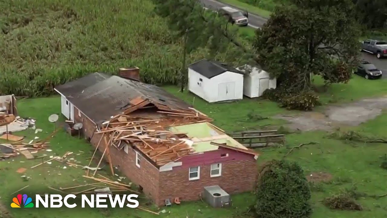 Debby causes flooding and leaves trail of destruction in Georgia and South Carolina