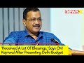 Received A Lot Of Blessings | CM Kejriwal After Delhi Budget | NewsX