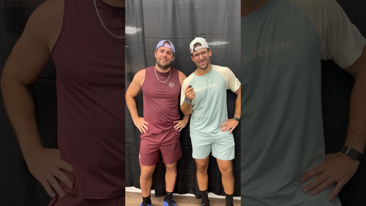 🚨 UPSET ALERT!🚨No. 27 Anouar Braham & Bruno Faletto take down the No. 2 seed! 🙌👏