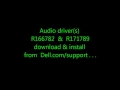 Dell Vostro 1400  No Sound Fix