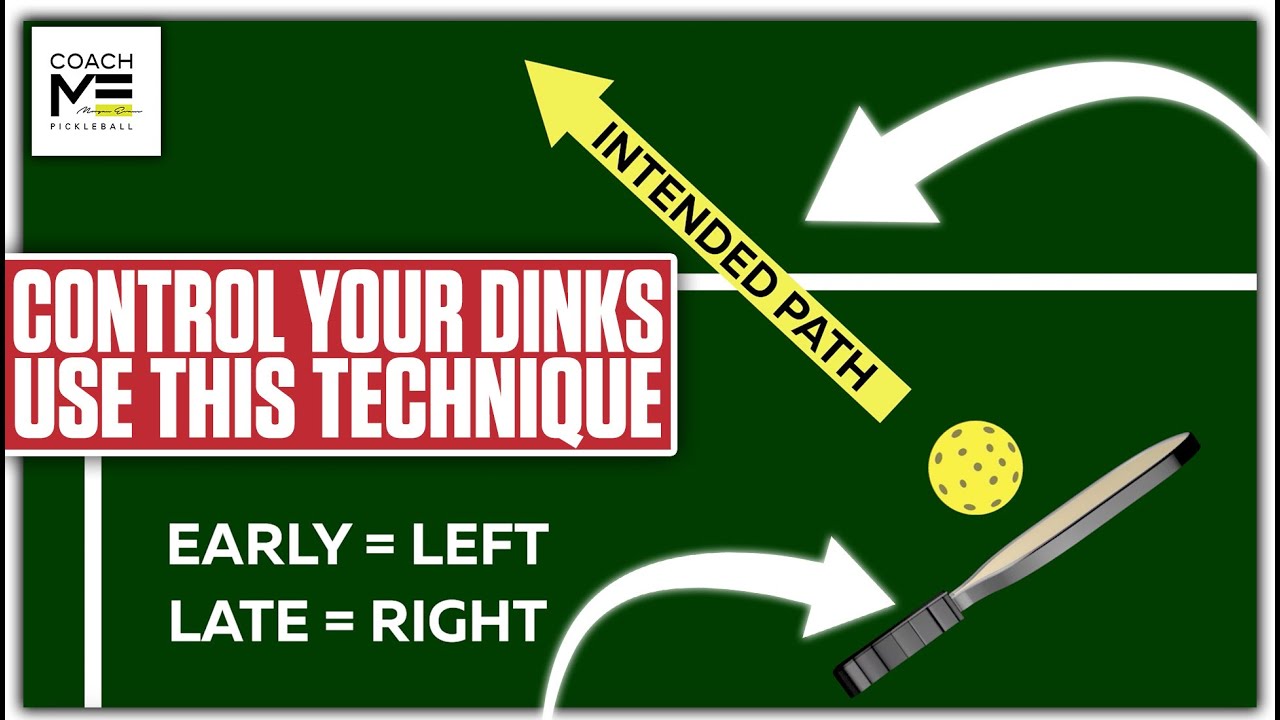 How to Diagnose Your Dink Direction To Become a Better Pickleball Player