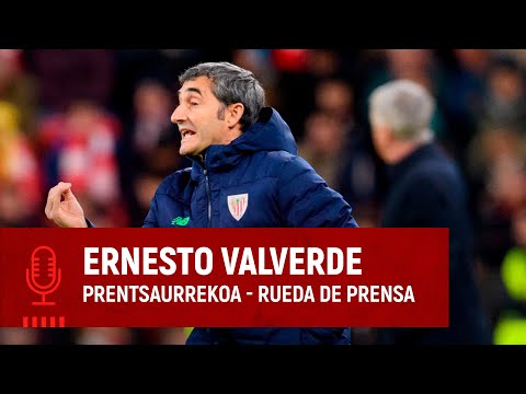 🎙️ Ernesto Valverde | post Athletic Club 0-2 Real Madrid | J18 LaLiga