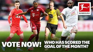 Top 10 Goals April — VOTE ✍️ For The Goal Of The Month ⚽