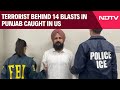 Happy Passia Arrested |Terrorist Behind 14 Blasts In Punjab Caught In US: First Visuals After Arrest