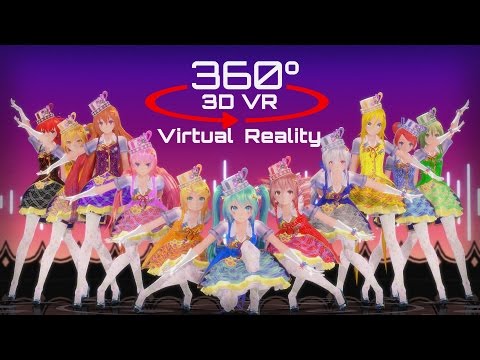 360 3D 4K | MMD Help me!!?VR?Vocaloid Ver