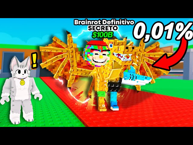 Conseguí el BRAINROT DEFINITIVO Fusionando BRAINROTS SECRETOS en STEAL A BRAINROT