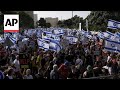 Israelis stage anti-government protest, call for end to war and return of hostages
