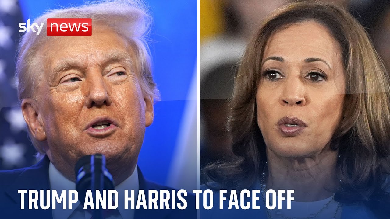 US election: Donald Trump and Kamala Harris prepare for first presidential debate