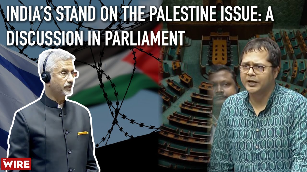 Why Abstain on Palestine?": MPs Ask Minister Jaishankar To Clear India's Stand on Gaza Conflict