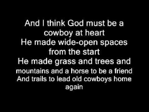God must be a cowboy by Dan Seals - YouTube