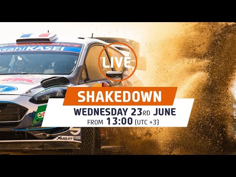 Shakedown LIVE! WRC Safari Rally Kenya 2021