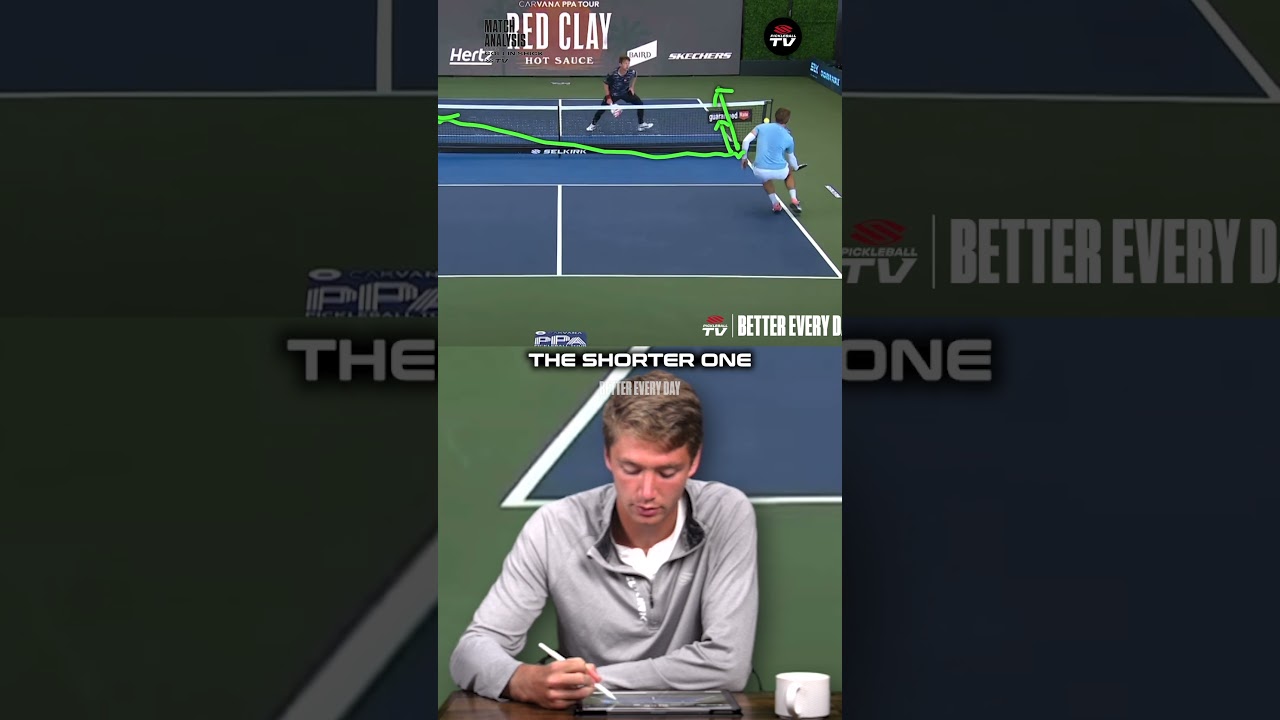 Collin discusses taking away shot options from your opponent and different patterns you can do ✔️