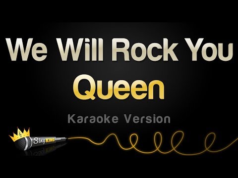 Upload mp3 to YouTube and audio cutter for Queen - We Will Rock You (Karaoke Version) download from Youtube