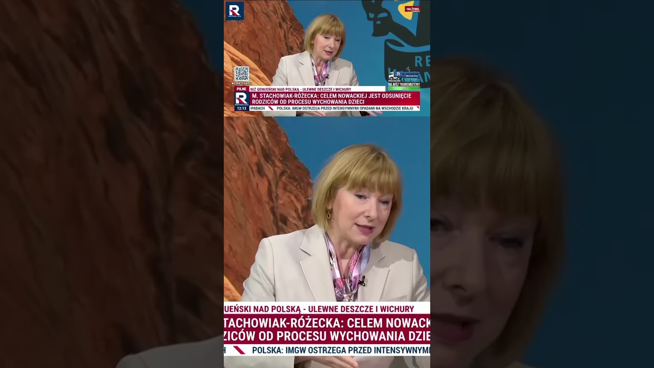 Stachowiak-Różecka: celem Nowackiej jest odsunięcie rodziców od procesu wychowania dzieci