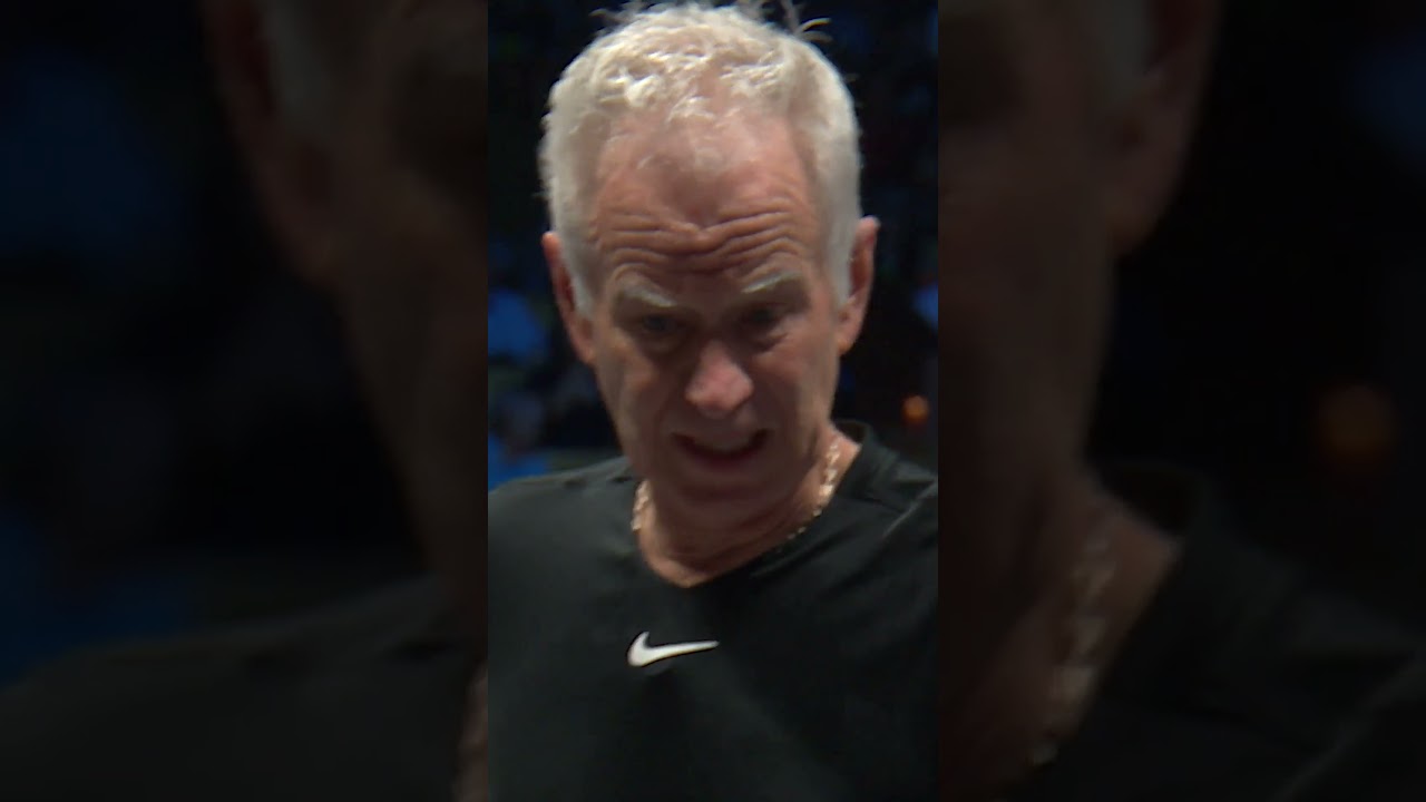 😡 John McEnroe GOES BALLISTIC On Pickleball Ref?! #johnmcenroe #pickleballmatch #pickleballshorts