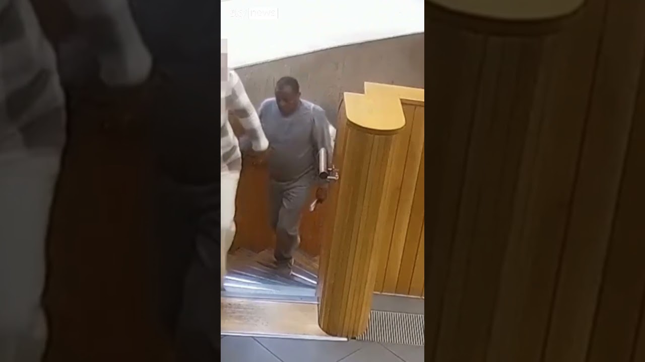 CCTV footage shows last sighting of wanted asylum seeker