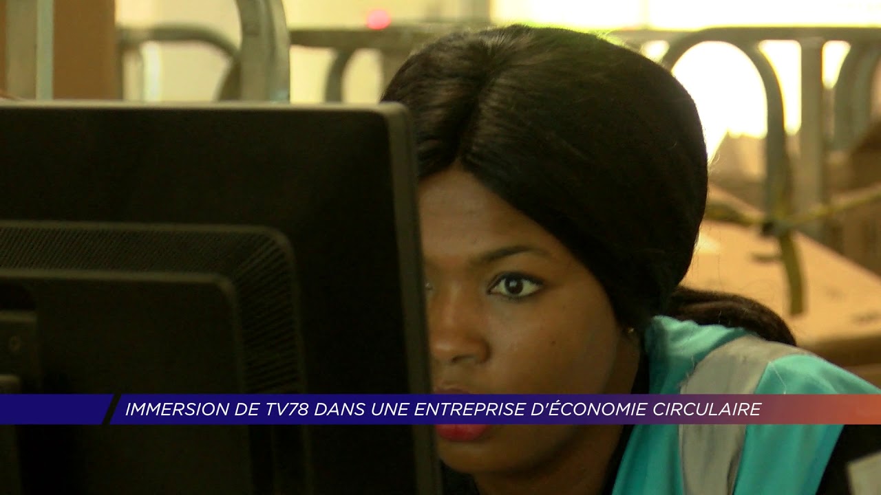 Yvelines | Immersion de TV78 dans une entreprise d’économie circulaire