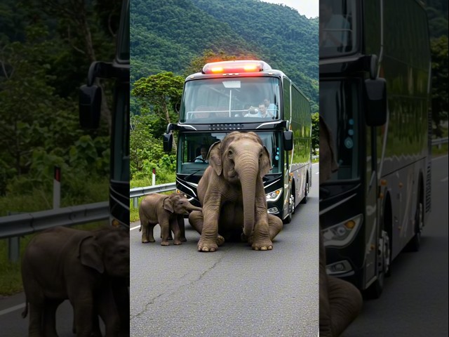 Elephant’s sacrifice saved bus from death