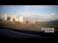 Видео с AdvoCam-HD2 (автомобиль, 720p)