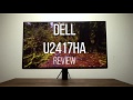 Dell U2417H Monitor Review (U2417HA)