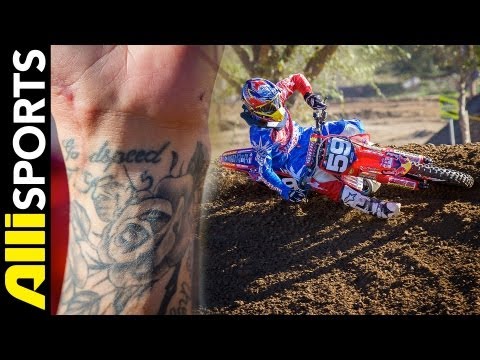 Christian Craig\'s First Tattoo Story Godspeed, Alli Sports Motocross Under The Gun 