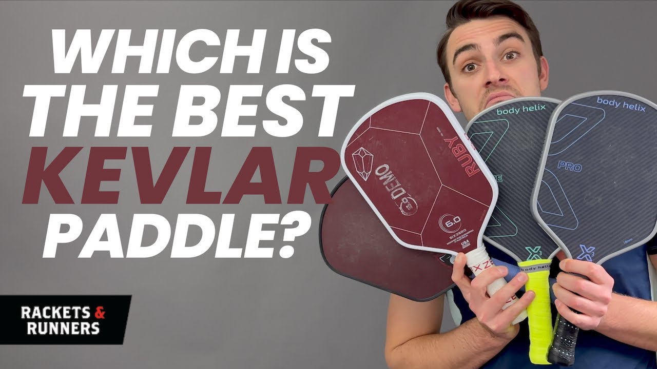 Which is the BEST Kevlar Pickleball paddle? (ft. Ruby, Energy S, Body Helix) | Rackets & Runners