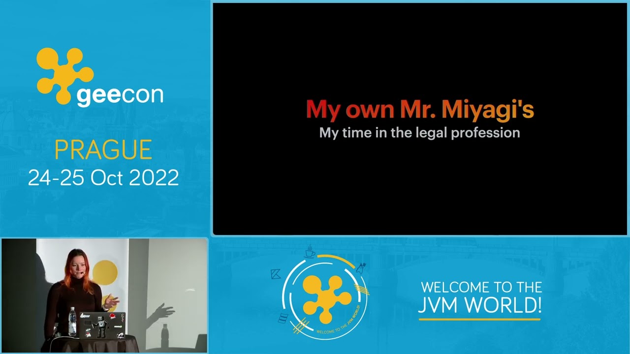 GeeCON Prague 2022: Kelly Jille - Be ‘Mr. Miyagi’ or find one! A talk about the power of mentoring