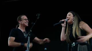 Scott Stapp of Creed &amp; Alexandra Kay LIVE Performance -  Opry Loves the 90s Plaza Party July 1, 2022