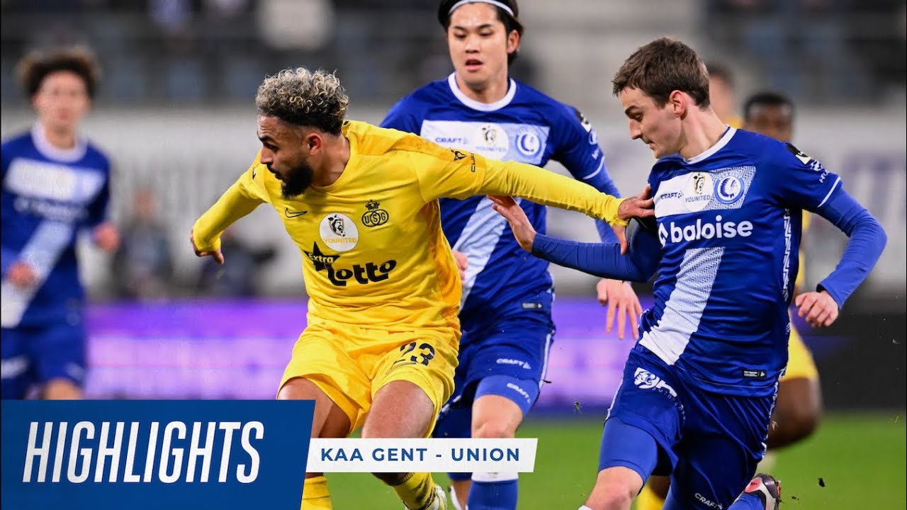 🎥 Samenvatting KAA Gent - Union