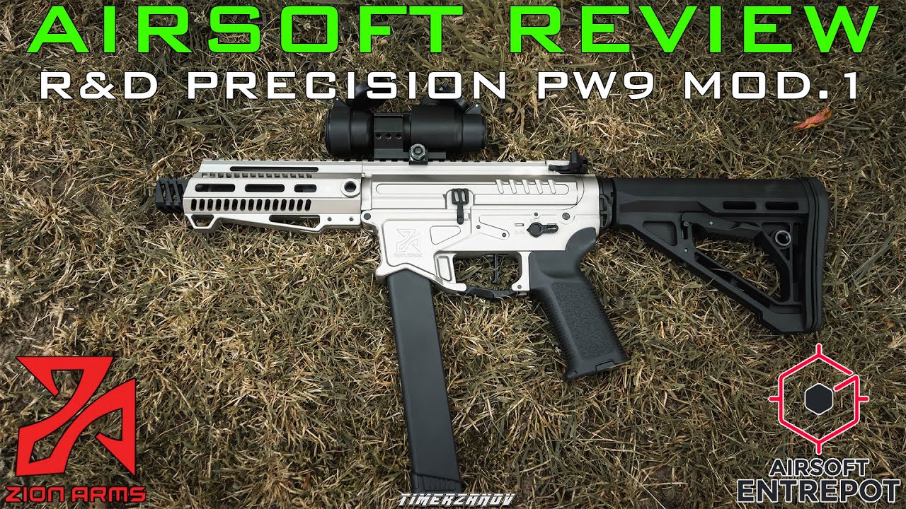Airsoft Review #245 Zion Arms R&D Precision PW9 Mod.1 AEG (Airsoft Entrepot) [FR]