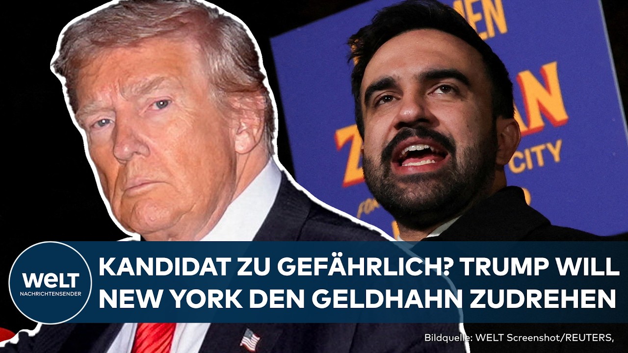 USA: New York wählt und Mamdani wird Trump zu gefährlich! Jetzt droht US-Präsident mit Maßnahmen