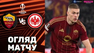 Рома – Айнтрахт. Ліга Європи, етап ліги / Огляд матчу