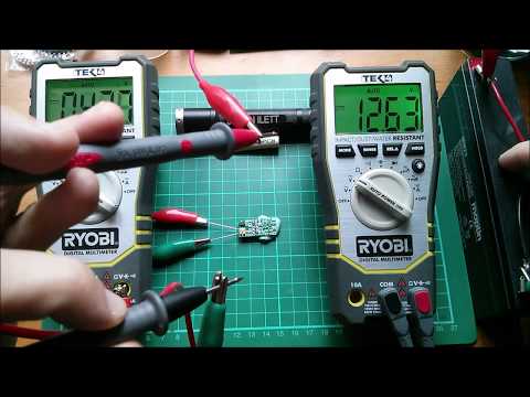 Testing the 5V Regulator - HT7550 - PWM5 Femto