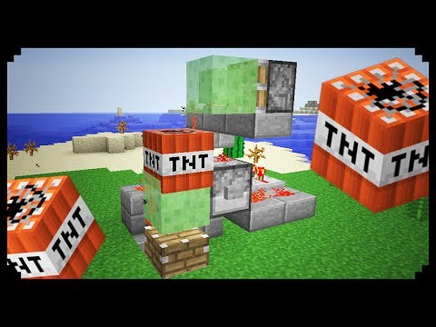 Minecraft: How To Make A Slime Block Cannon - Xem Video 