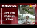 Car Incident at Hyderabad Raidurg PS | Kokapet Solar Cycling Track @SakshiTV  - 02:59 min - News - Video