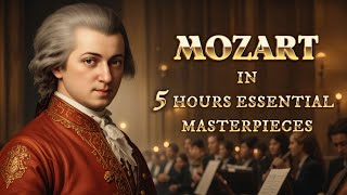 🎵 Mozart in 5 Hours – Essential Masterpieces for Study, Focus & Relaxation