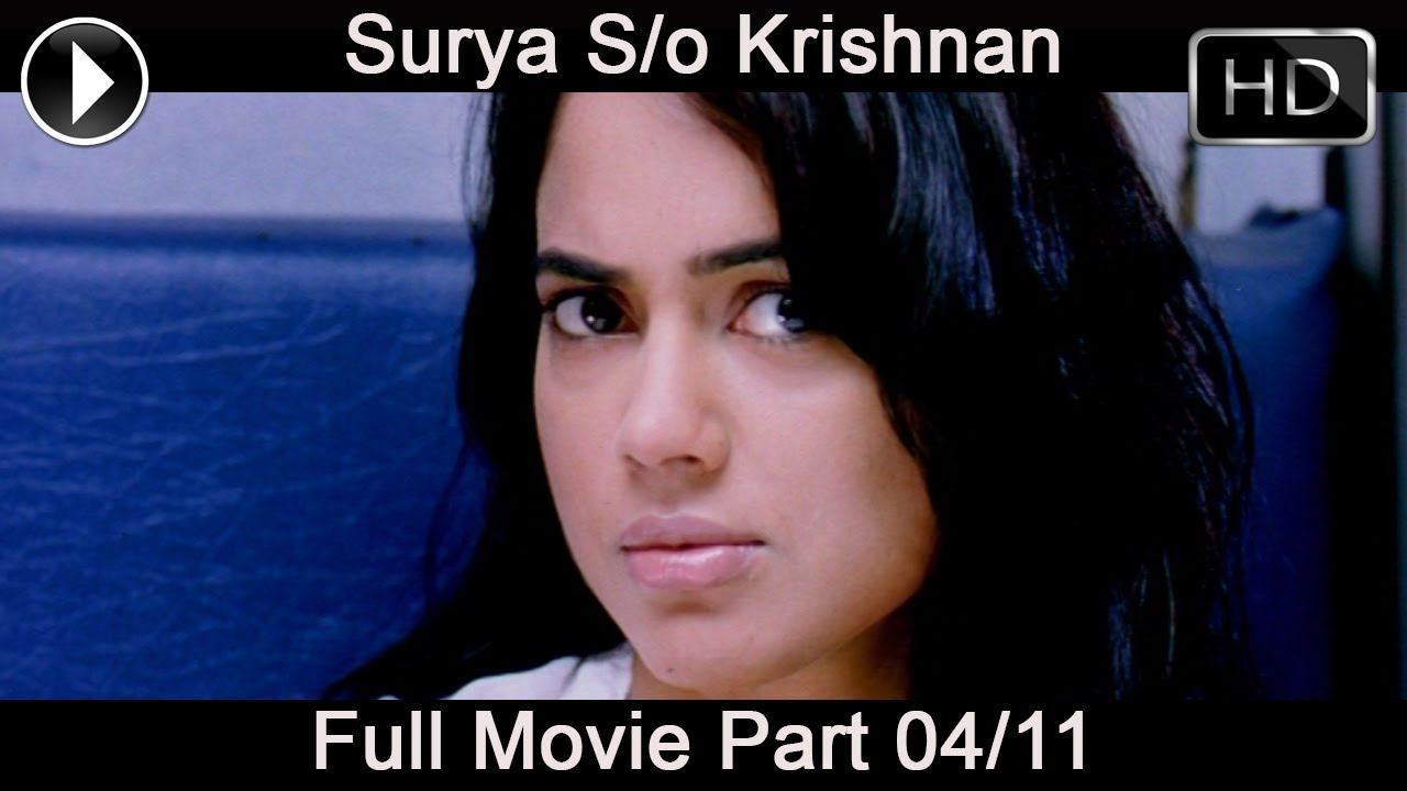 Surya Son Of Krishnan Telugu Full Movie Part Surya Sameera