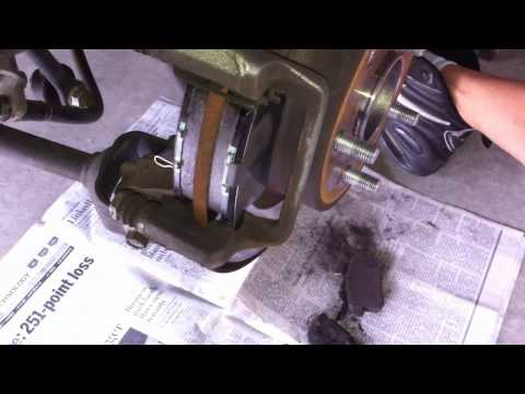 How to change rear brakes on a 2008 honda accord #4