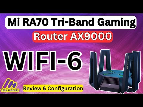 Mi RA70 Tri Band Gaming Router AX9000 | Best Xiaomi WIFI 6 Router