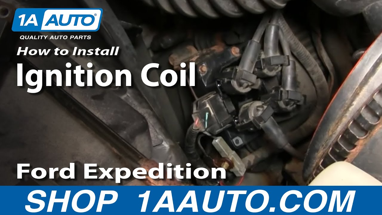 Replacing an ignition coil in a ford expedition