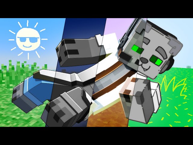 Minecraft Pero las TEXTURAS CAMBIAN cada 5 MINUTOS